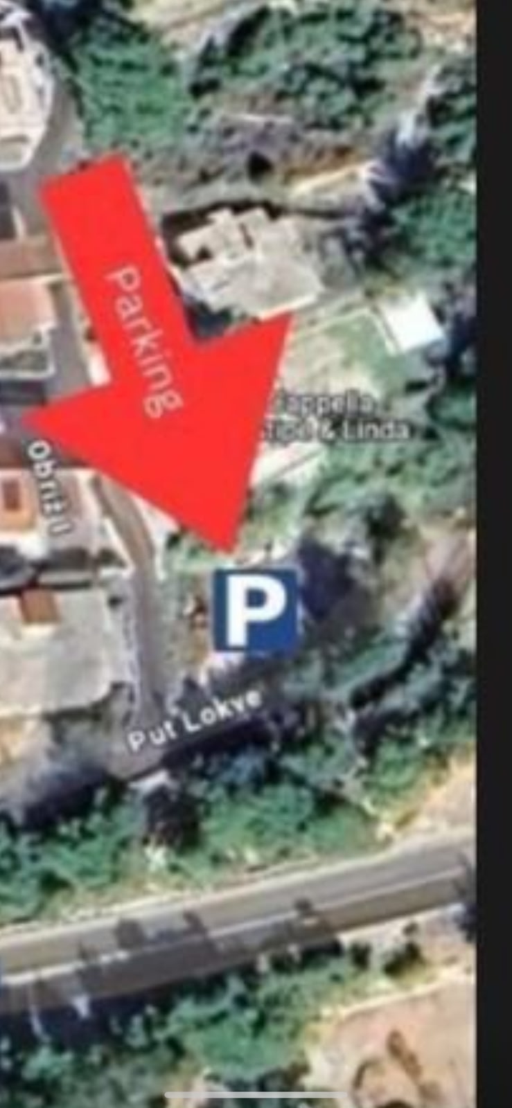 Parkplatz Übersicht